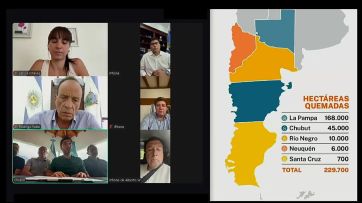 El bloque sureño pide que el Congreso Nacional trate una Ley de Emergencia Ígnea
