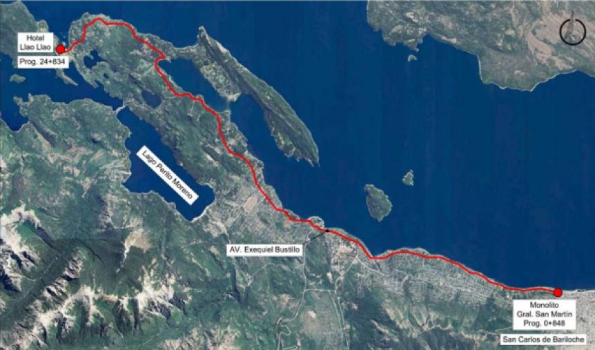 Bariloche asumirá el control de la avenida Bustillo, ex Ruta Provincial 237