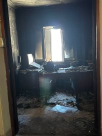 Se prendió fuego el despacho de una senadora del PRO chubutense