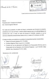 Ley de Glaciares: se debatirá la aclaratoria del nuevo proyecto