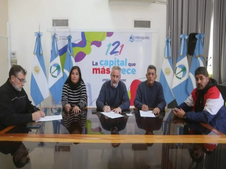 Municipales de Neuquén sellaron un acuerdo por IPC hasta abril de 2027