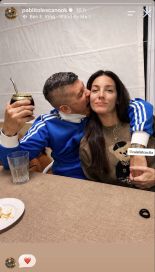 Pablo Lescano y Cecilia Calafell: la foto íntima de la reconciliación
