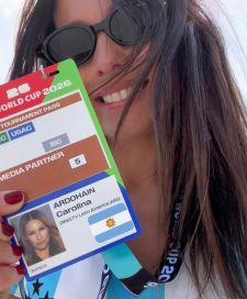 Pampita llegó a Miami y se sumó a la fiesta argentina del Mundial