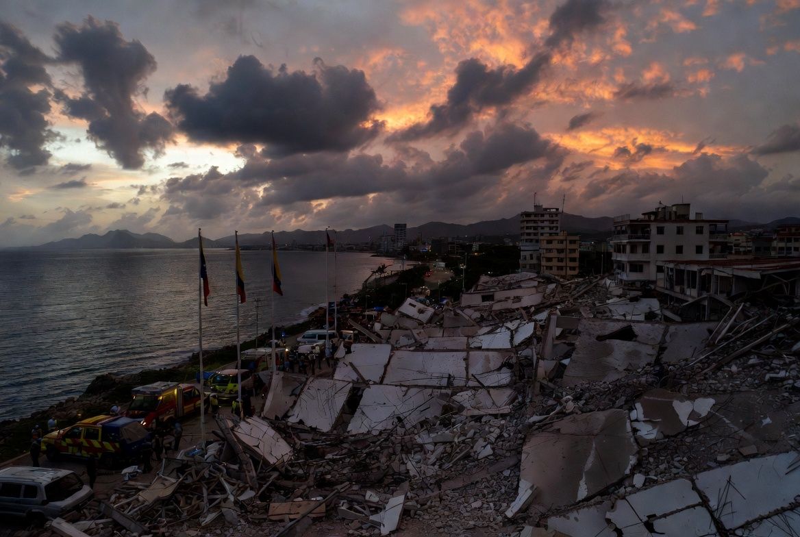 Venezuela de luto y en ruinas