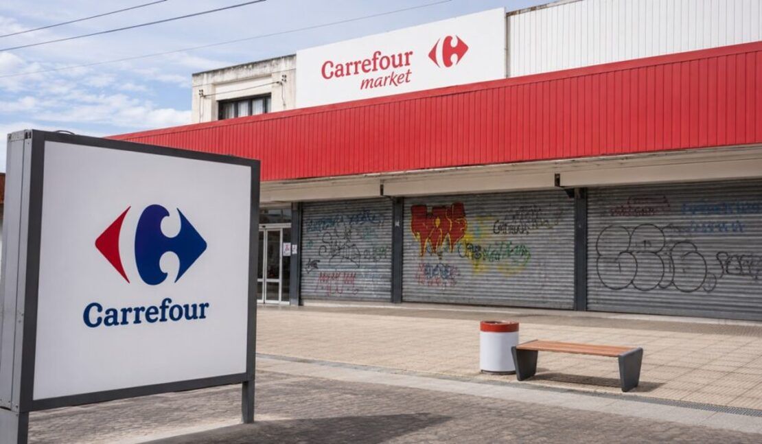 El Ministerio de Trabajo intervino en el conflicto causado por el cierre del Carrefour