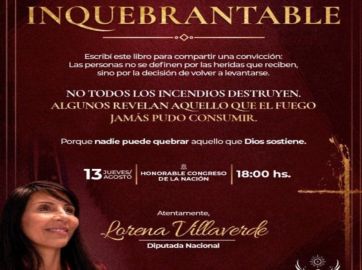 “Inquebrantable”: el libro donde Villaverde cuenta cómo atravesar una tormenta política