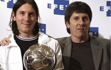 La galería de fotos familiares de Jorge Messi, el que marcó una forma de hacer fútbol