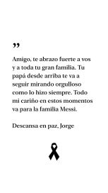 Terminó el velatorio de Jorge Messi: en la intimidad, Lionel y su familia dieron el último adiós