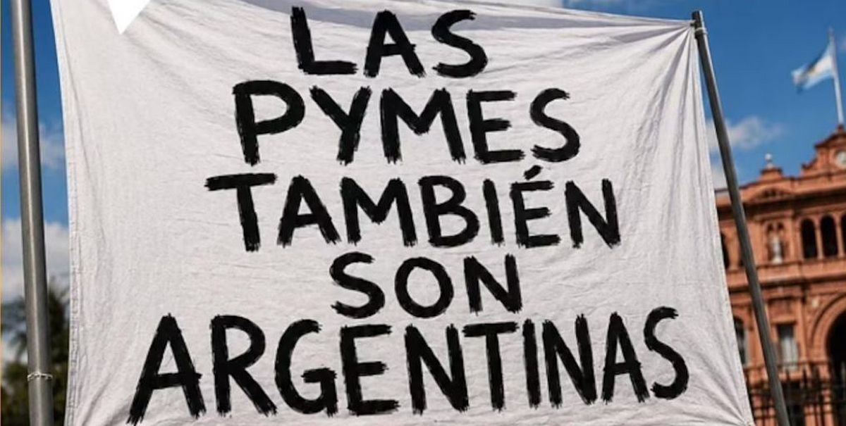 Las pymes también marcharán contra Milei