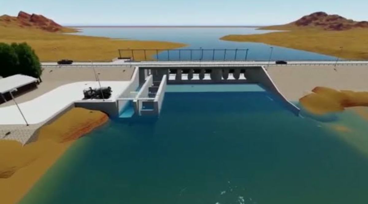 Chubut busca financiar el Azud del Lago Fontana con fondos hídricos de Nación