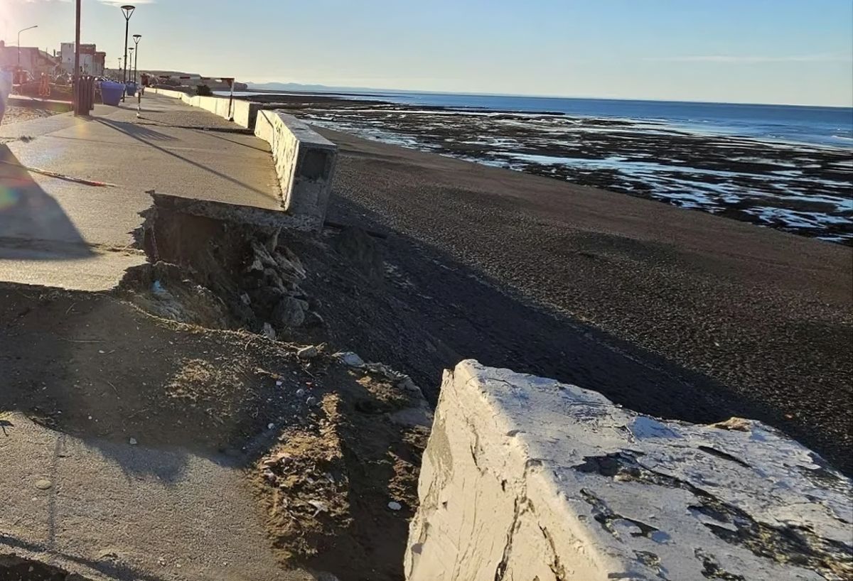 Emergencia Costera: Caleta Olivia reclama estudios y obras para su litoral