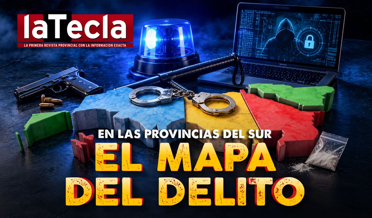 El mapa del en las provincias del sur