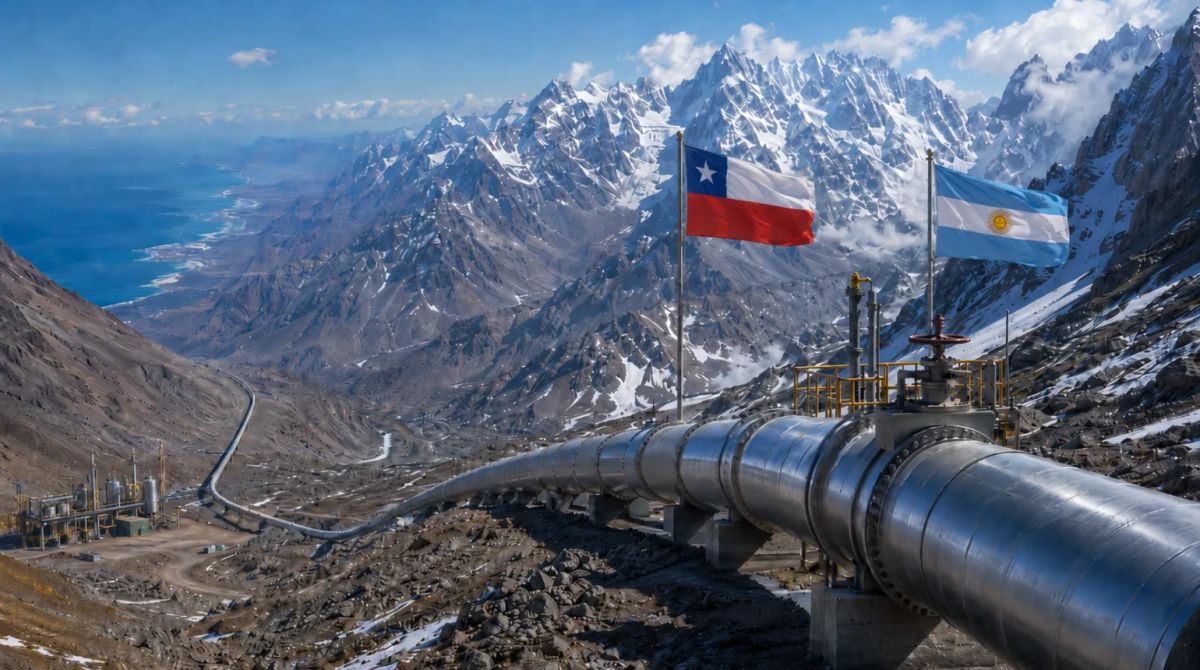 El plan para aumentar las exportaciones de gas de Vaca Muerta hacia Chile