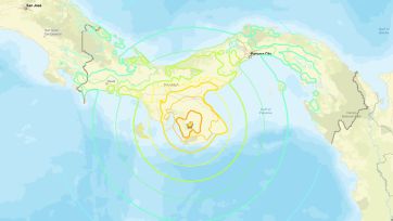 Un fuerte terremoto sacudió a Panamá y hay alerta de tsunami