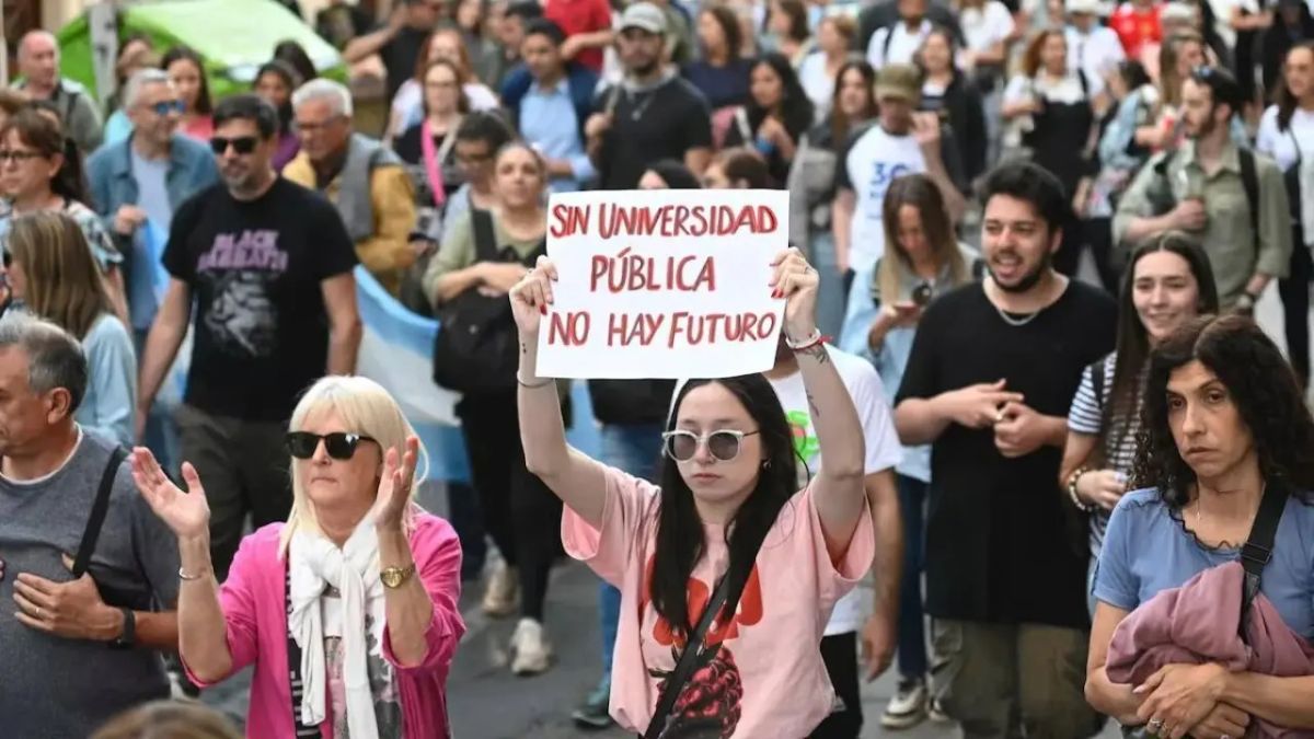 Universidades calientan motores para una nueva marcha federal contra el ajuste de Milei