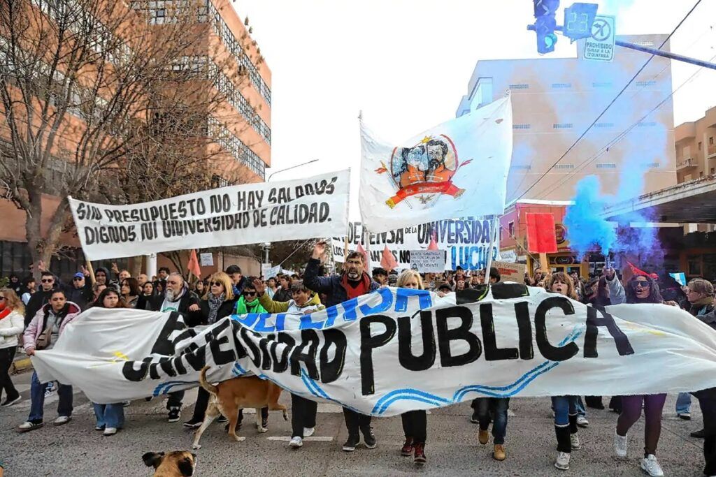 Quinta Marcha Federal Universitaria: las movilizaciones en las ciudades patagónicas