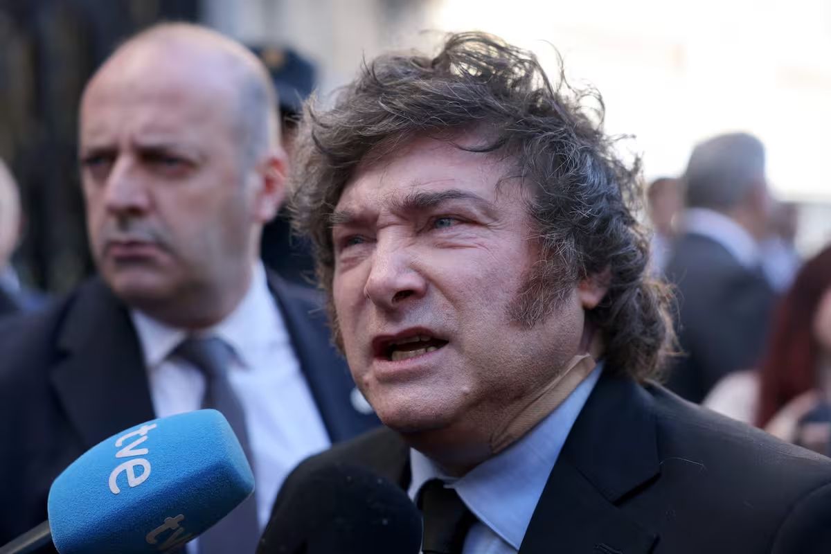 Milei cerró su gira por Italia con polémica y sin reunirse con Abascal