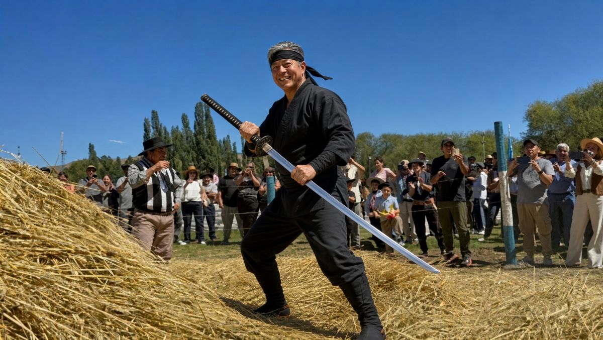 Figueroa en modo ninja: