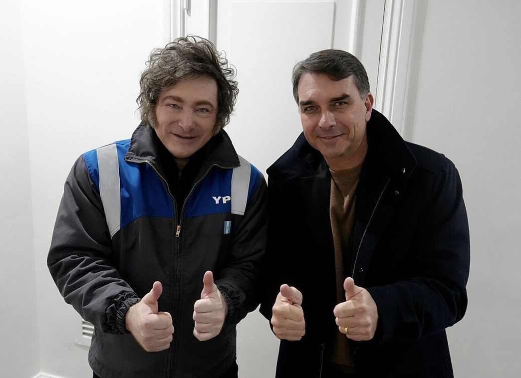 Ya en los Estados Unidos, Bolsonaro le dio las gracias a Milei por su ayuda