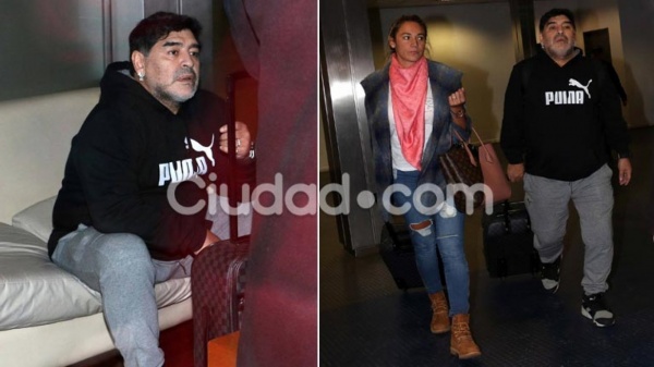 Maradona no pudo viajar a Dubai por problemas con el pasaporte