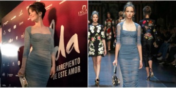 El look sensual de Natalia Oreiro en el avant de 