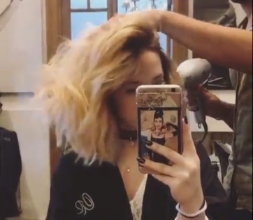 Ángela Torres volvió a cambiar su color de pelo: look jugado