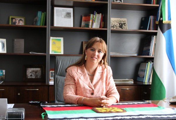 Odarda llevó su reclamo Pogliano por el proyecto Laderas