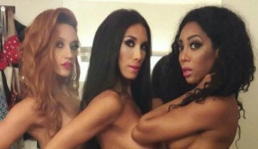 Las vedettes de Carmen Barbieri posaron ¡sin ropa!