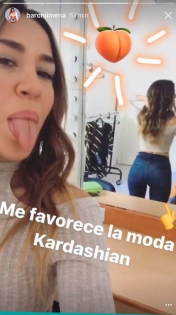 Subió foto hot de su cola y se cree la Kardashian argentina