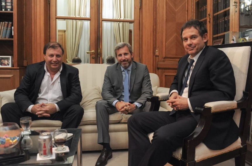 Costa se reunió con Frigerio y adelantó que Macri visitará la provincia