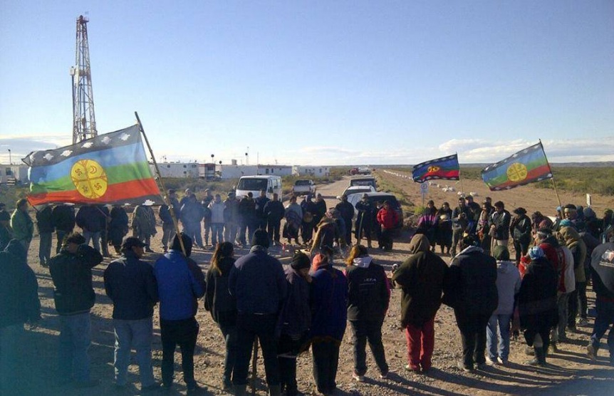 Piden detener seis Mapuches por una usurpación en Vaca Muerta