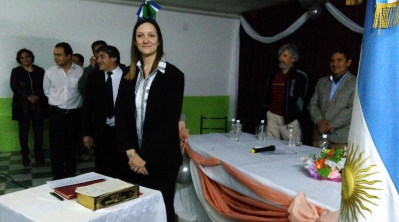 La asunción de la nueva intendenta los juntó a todos