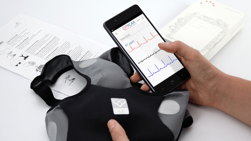 COPCAR, la ropa inteligente que detecta infartos en 1 minuto