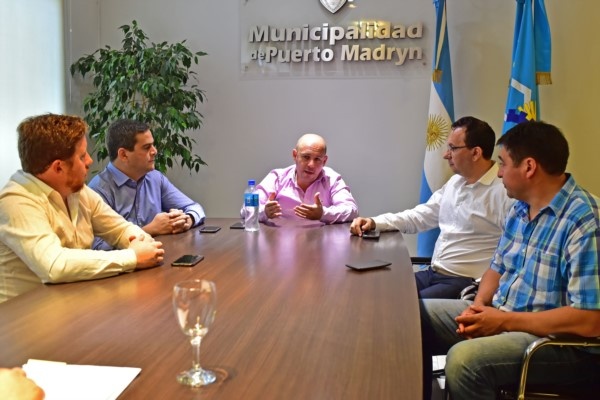 Intendentes chubutenses se reúnen con Aranguren y Cabrera