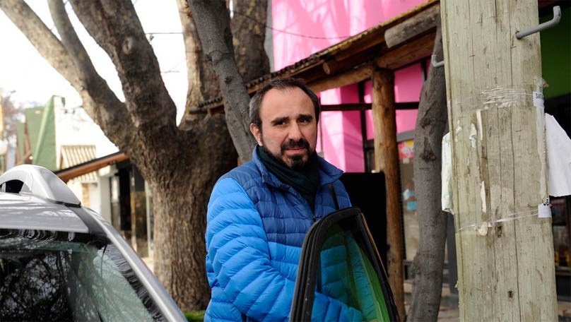 Con polémica, reapareció Otranto el juez del caso Santiago Maldonado