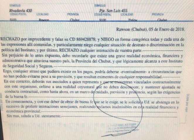 Los médicos cortarían las prestaciones a Seros por falta de pago