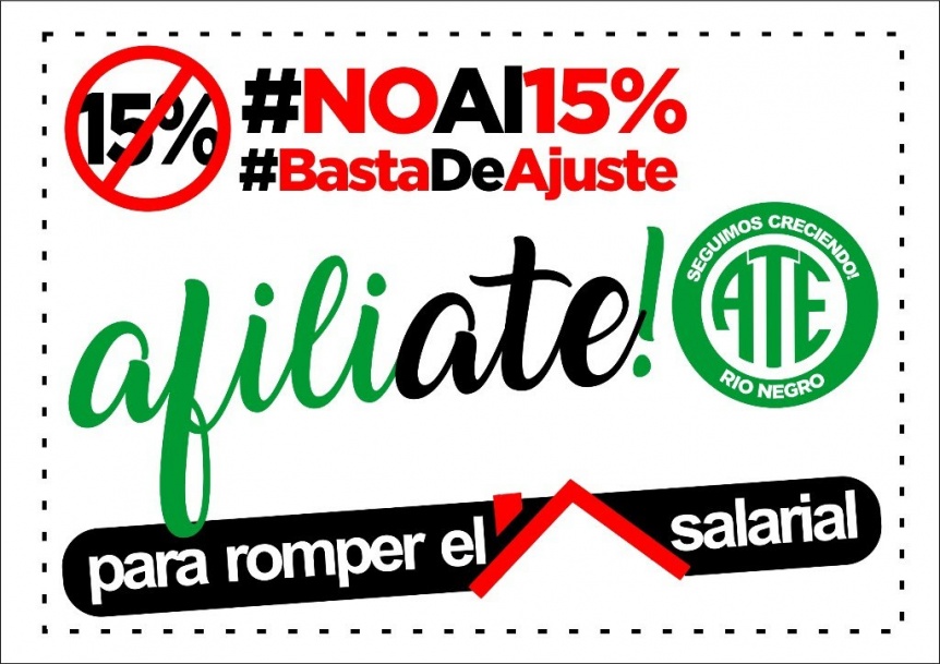 ATE se planta contra Weretilneck por el techo de las paritarias