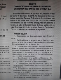 Increíble: los directores del Banco quieren cobrar de manera anticipada sus honorarios
