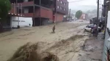 Así se recuerda en las redes el feroz temporal en Comodoro