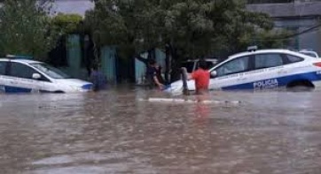 Así se recuerda en las redes el feroz temporal en Comodoro