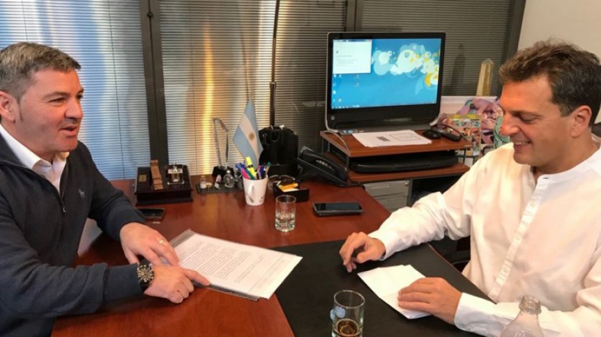Massa recibió al diputado Sánchez pensando en 2019