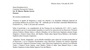 Mucho malestar en la cordillera con el ministro Garzonio