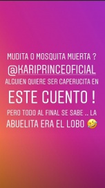 Tildaron a Karina de 