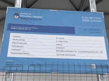 Efecto ajuste: la obra del Jardín de Infantes que Nación nunca terminó en Comodoro