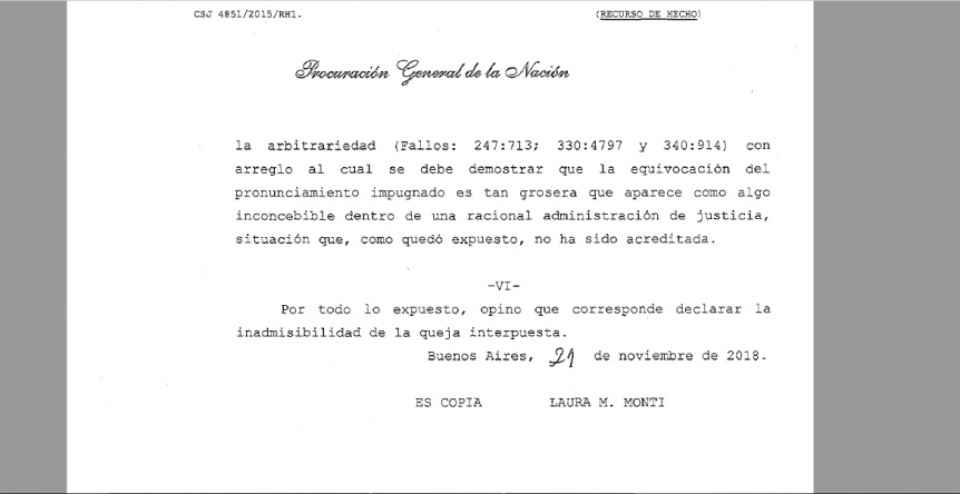Ley de Lemas: la Procuración General de la Nación declaró “inadmisible” el amparo de la UCR