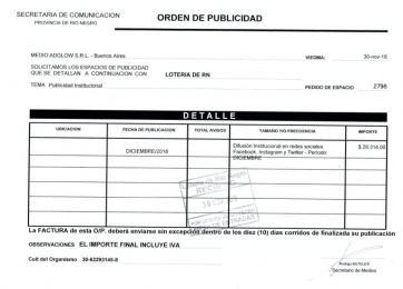 Sigue el despilfarro en Río Negro y Weretilneck busca posicionarse en las redes