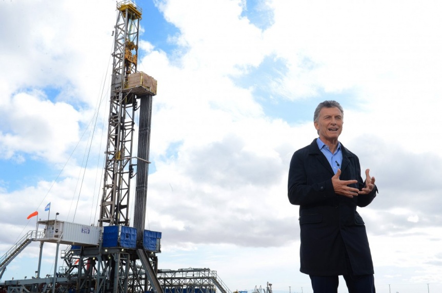 Macri anunció nuevas inversiones en Vaca Muerta por más de 2.300 millones de dólares