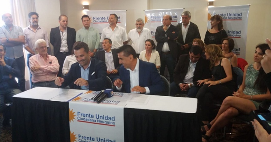 Rioseco y Martínez confirmaron la alianza: Frente Unidad Ciudadana Neuquino