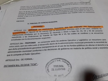 Intendente de Cambiemos denunciado por irregularidades en el manejo de fondos