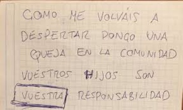 Un vecino se quejó del llanto de una beba y la monumental respuesta de su padre es furor en redes
